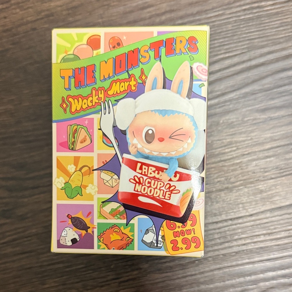 Authentic brand new Cup Noodle The Monsters Wacky Mart Box